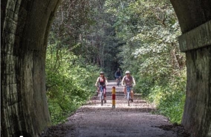 Bentley rail trail